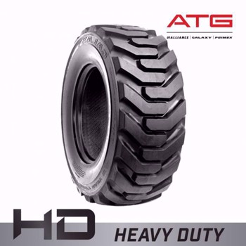 Set of 4, 14x17.5 Galaxy Beefy Baby II R-4 Skid Steer/Backhoe Tires - Heavy Duty