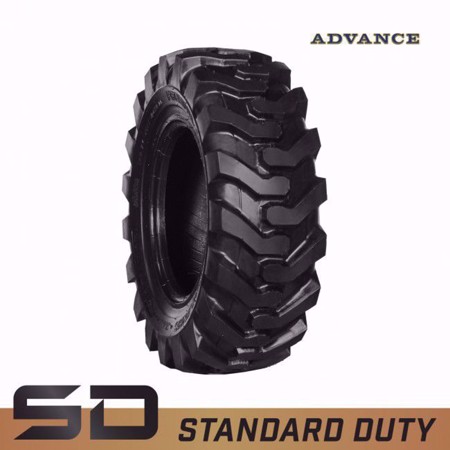 Set of 2, 12.5/ 80x18 Advance Backhoe/Skid Steer Tires