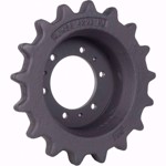 Aftermarket Bobcat T250, T300 Sprocket 6715821- Heavy Duty 6 Bolt Holes, 17 Teeth