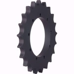 Aftermarket Bobcat X325 Steel Track Sprocket 6587308 - Heavy Duty 9 Holes,  21 Teeth