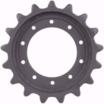 Aftermarket John Deere 319D, 322D,  323d, 329D, 333D Sprocket 254141- Heavy Duty 10 Bolt Holes, 17 Teeth