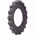 Aftermarket John Deere 50D Sprocket 2054978- Heavy Duty 18 Bolt Holes, 19 Teeth