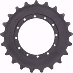 Aftermarket CAT 307B, 307C Sprocket # 130-9326 - Heavy Duty 12 Bolt Holes, 21 Teeth