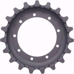 Aftermarket CAT 304CR, 305CR Sprocket 158-4795 - Heavy Duty 9 Bolt Holes, 19 Teeth