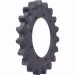 Aftermarket CAT 304CR, 305CR Sprocket 158-4795 - Heavy Duty 9 Bolt Holes, 19 Teeth