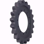 Aftermarket Bobcat X337 Sprocket 6812134 - Heavy Duty 21 Teeth, 12 Bolt Hole