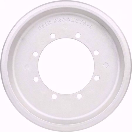 14" Solid Front Idler Bolt On Wheel