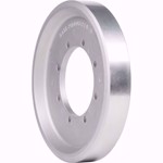 14" Solid Front Idler Bolt On Wheel