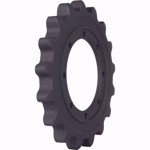 Aftermarket John Deere 319E, 333E, 322E Sprocket ID2641 - Heavy Duty 8 Bolt Holes, 17 Teeth