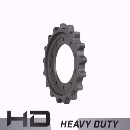 Aftermarket John Deere 319D, 322D,  323d, 329D, 333D Sprocket 254141- Heavy Duty 10 Bolt Holes, 17 Teeth