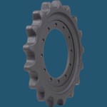 Aftermarket CAT 279C, 299C Sprocket # 304-1916 - Heavy Duty 12 Bolt Holes, 17 Teeth