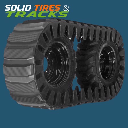 Set of 2, 12" Over The Tire Tracks Rubber OTT- Extreme Duty