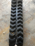 Set of 2, 9" Excavator Rubber Tracks 230x72x45