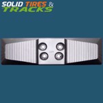 16" 400mm Chain-On Rubber Pad fits Takeuchi - Heavy Duty