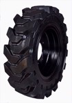 Set of 4, 14x17.5/ 36X14-20 Telehandler Solid Tires with 8 bolt Rims