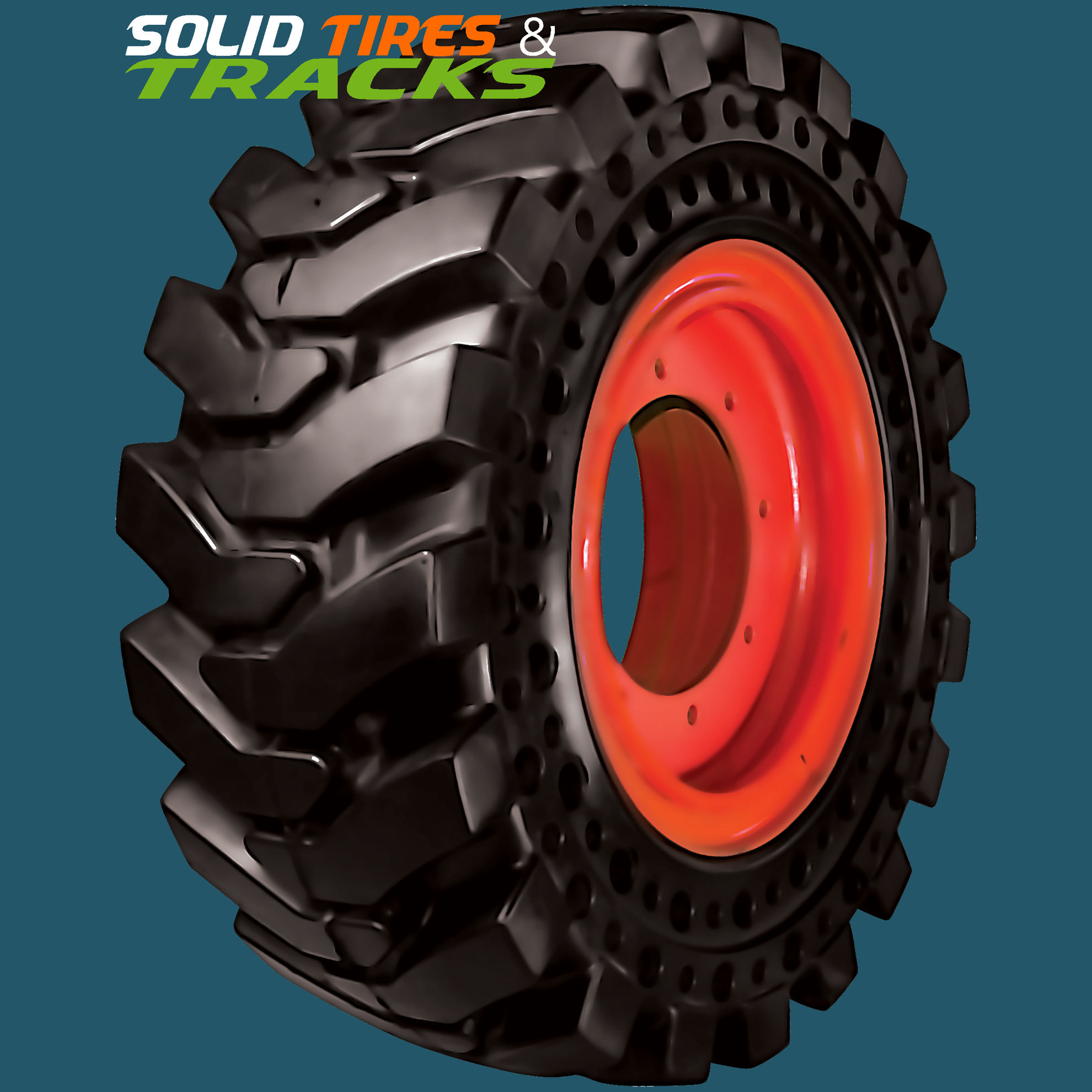 Solid telehandler tires for sale| Severe Duty 1300x24/ 13.00-24 solid ...