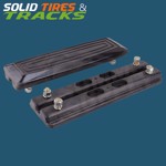 24" 600 mm Bolt-On Rubber Pad 171mm Pitch - Heavy Duty