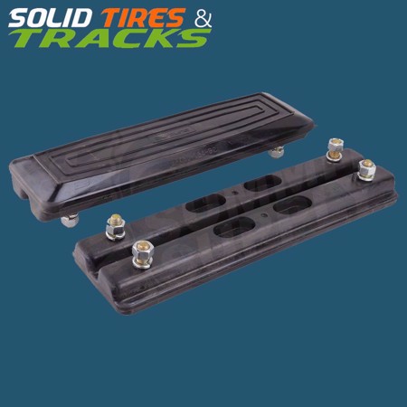 18" 450mm Bolt-On Rubber Pad for Yanmar - Heavy Duty