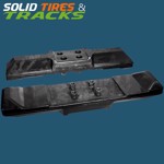 33" 850 mm Clip-On Rubber Pad 216mm Pitch - Heavy Duty