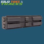 33" 850 mm Clip-On Rubber Pad 216mm Pitch - Heavy Duty