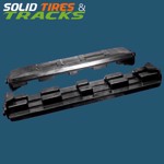 28" 700 mm Clip-On Rubber Pad 190mm Pitch - Heavy Duty