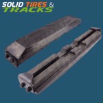 24" 600 mm Clip-On Rubber Pad 154mm Pitch - Heavy Duty