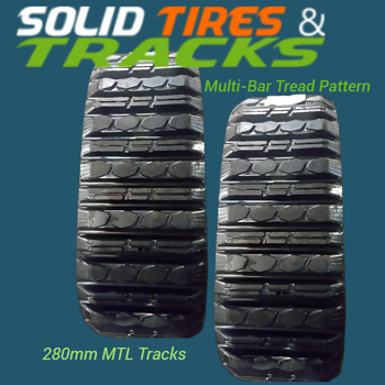 11" ASV/ Terex  Rubber Tracks 280x101.6x37 - Heavy Duty