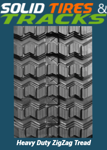 450x86x52 CTL Rubber Track- Zig Zag Pattern