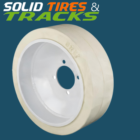  15x5 Scissor Lift Tires with Rim Assembly