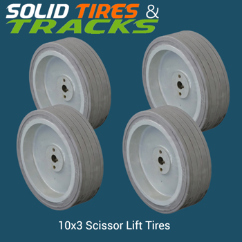 10x3 Scissor Lift Tires