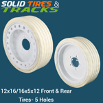 16x5x12 Front and Rear Tires