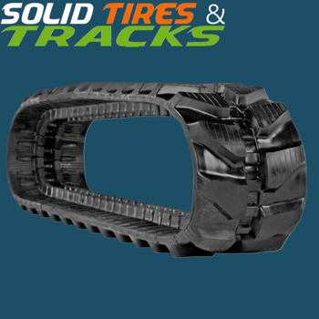 Set of 2 9" Heavy Duty 230x48x64 Rubber Tracks