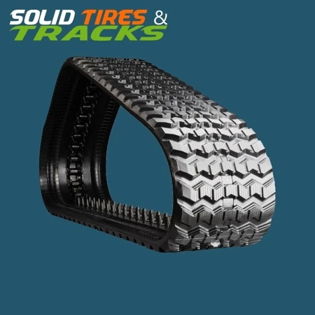 400x86x53 CTL Rubber Snow Track- ZigZag Pattern