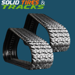 400x86x53 CTL Rubber Snow Track- ZigZag Pattern