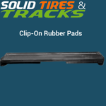 350 mm Clip-On Rubber Pad Pitch 101mm