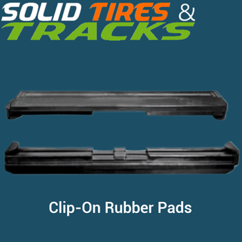 350 mm Clip-On Rubber Pad Pitch 101mm