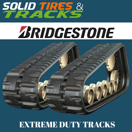 450x86x52 Bridgestone CTL Rubber Tracks- C Pattern