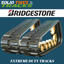 450x86x52 Bridgestone CTL Rubber Tracks- C Pattern
