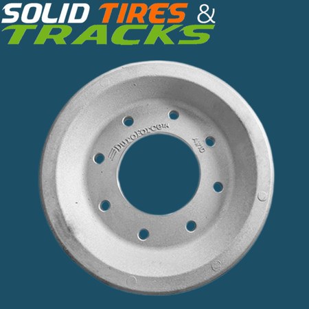 10" DuroForce Aluminum Bolt On Wheel With 3.5in Center Hole