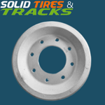 10" DuroForce Aluminum Bolt On Wheel With 3.5in Center Hole