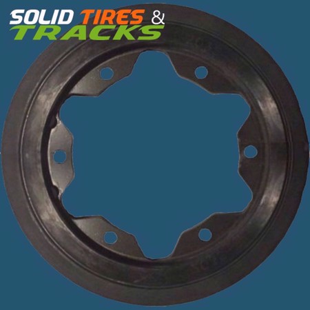10"  Rubber Inner Bogie Wheel
