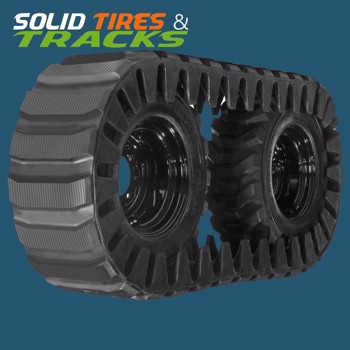 Set of 2, 12" Over The Tire Tracks Rubber OTT- Extreme Duty